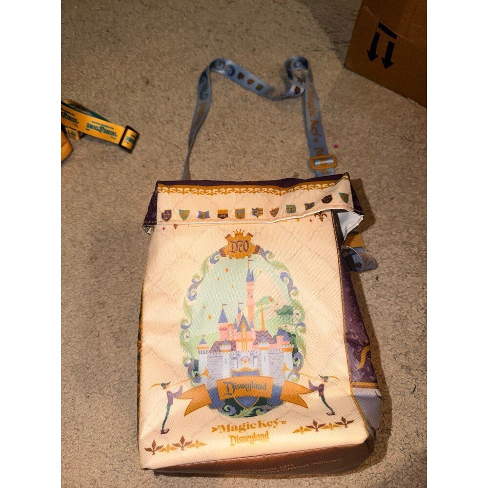 DISNEY Disneyland 70th Celebration MAGIC KEY Popcorn Insulated Cooler